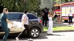 VIDEO Incendiu la cea mai mare maternitate din Moldova. Evacuare de urgență a mamelor și nou-născuților